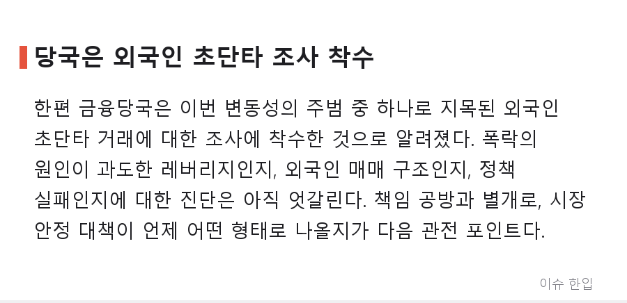 '만스피' 기대가 5600선 추락으로…안철수 과거 경고가 다시 소환된 이유 - 6/7