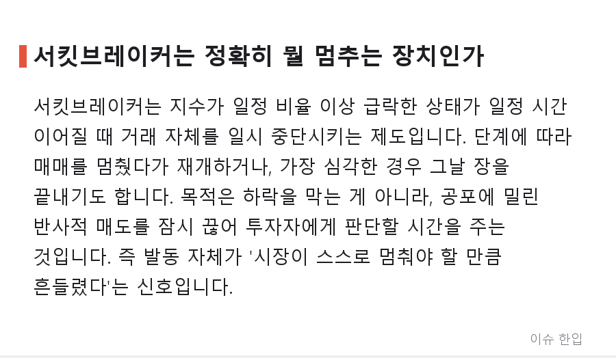 코스피 5,000선 붕괴에 양대 시장 서킷브레이커…커뮤니티가 하루 종일 이 글만 본 이유 - 3/8